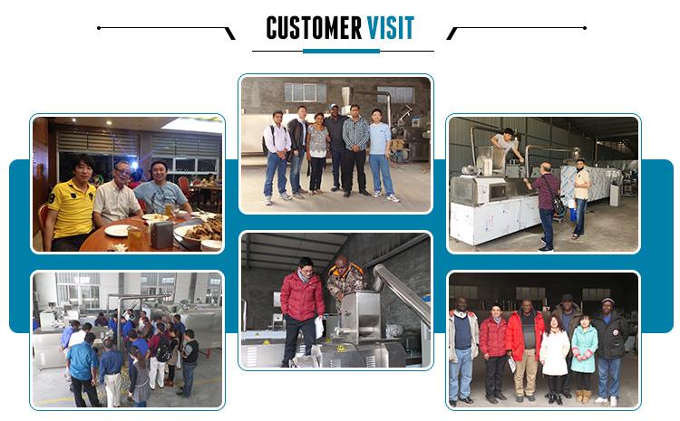 corn flakes processing line